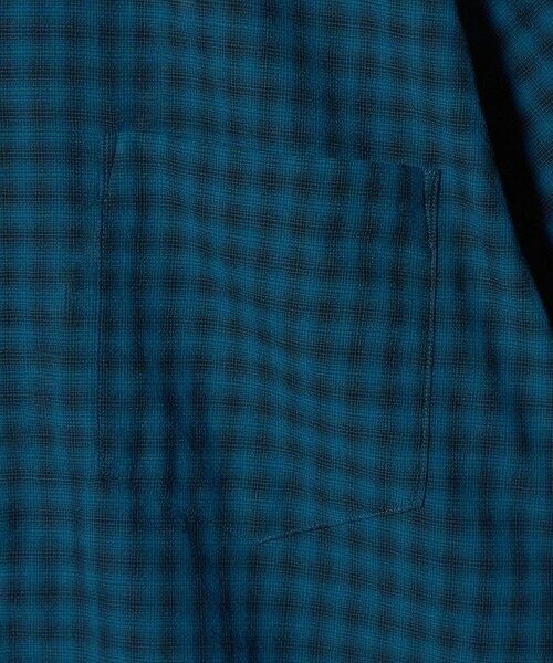 green label relaxing / グリーンレーベル リラクシング シャツ・ブラウス | ミニ オンブレ チェック ジャストルーズ レギュラーカラー シャツ -通気性- | 詳細20