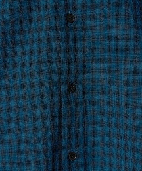 green label relaxing / グリーンレーベル リラクシング シャツ・ブラウス | ミニ オンブレ チェック ジャストルーズ レギュラーカラー シャツ -通気性- | 詳細21
