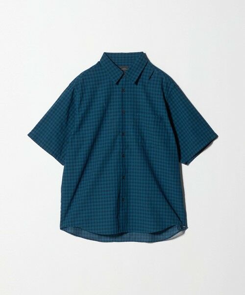 green label relaxing / グリーンレーベル リラクシング シャツ・ブラウス | ミニ オンブレ チェック ジャストルーズ レギュラーカラー シャツ -通気性- | 詳細15