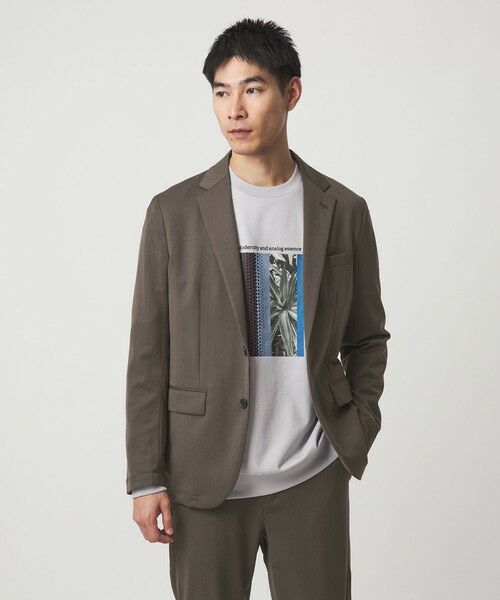 green label relaxing/グリーンレーベル リラクシング TW サージ ナロー ジャケット -ストレッチ- MOCA S green label relaxing/グリーンレーベル リラクシング TW サージ ナロー ジャケット -ストレッチ- MOCA S