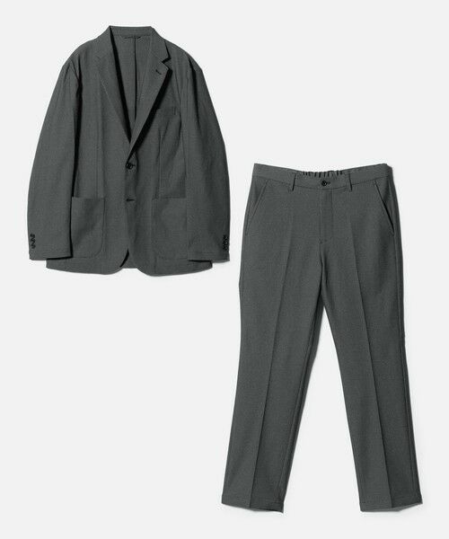 green label relaxing / グリーンレーベル リラクシング テーラードジャケット | 【WEB限定】JUST fit WORKIST セットアップ -ストレッチ- | 詳細4