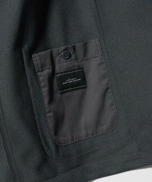 green label relaxing / グリーンレーベル リラクシング テーラードジャケット | ポリエステル トリコット リラックス ジャケット | 詳細9