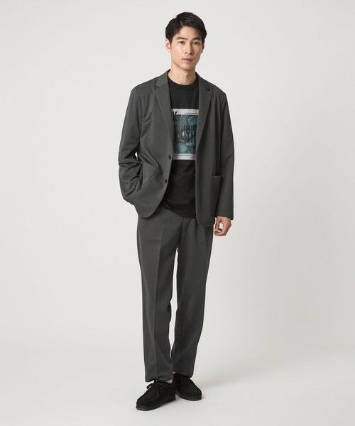 green label relaxing / グリーンレーベル リラクシング テーラードジャケット | ポリエステル トリコット リラックス ジャケット | 詳細2