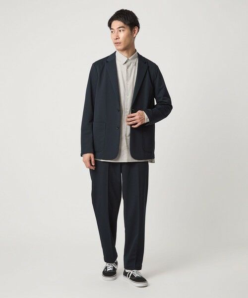 green label relaxing / グリーンレーベル リラクシング テーラードジャケット | ポリエステル トリコット リラックス ジャケット | 詳細14