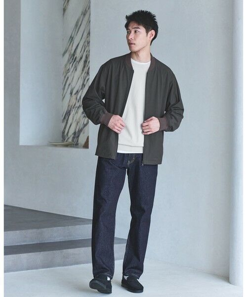 green label relaxing / グリーンレーベル リラクシング ブルゾン | FREELITCH リブ ブルゾン -ストレッチ- | 詳細6