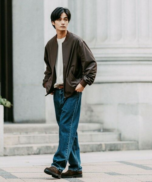 green label relaxing / グリーンレーベル リラクシング ブルゾン | FREELITCH リブ ブルゾン -ストレッチ- | 詳細12