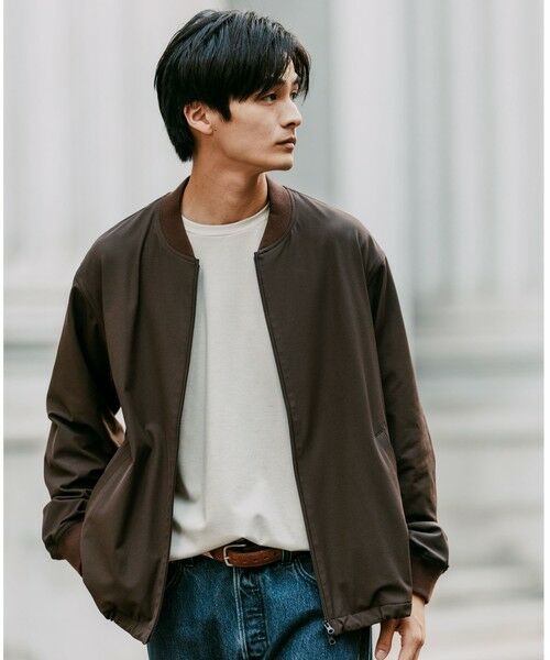 green label relaxing / グリーンレーベル リラクシング ブルゾン | FREELITCH リブ ブルゾン -ストレッチ- | 詳細13