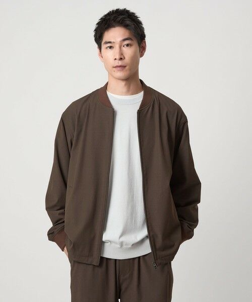 green label relaxing / グリーンレーベル リラクシング ブルゾン | FREELITCH リブ ブルゾン -ストレッチ- | 詳細17