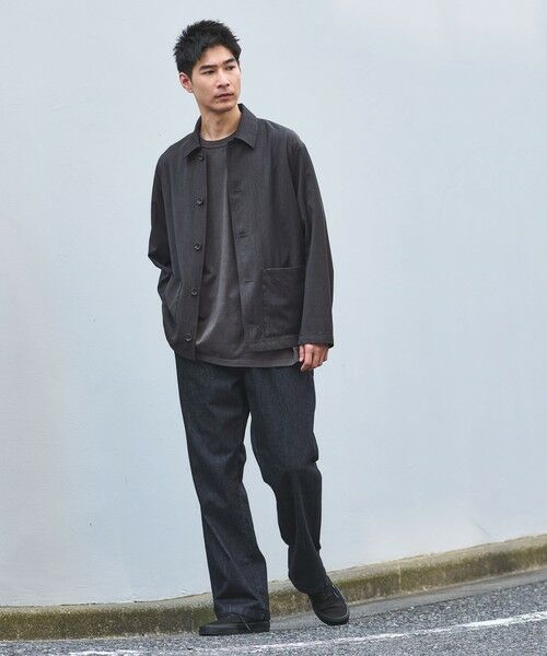 green label relaxing / グリーンレーベル リラクシング ブルゾン | TW サージ カバーオール -ストレッチ- | 詳細1