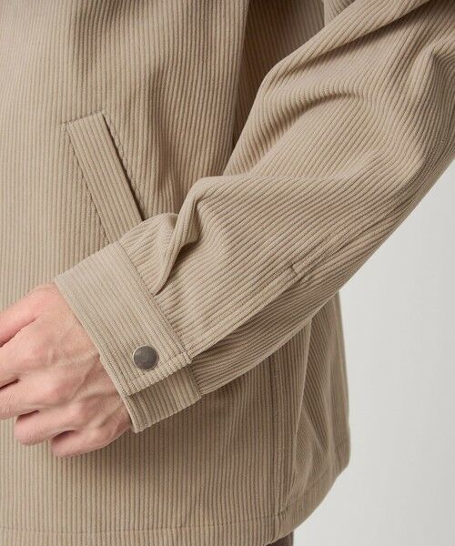 green label relaxing / グリーンレーベル リラクシング その他アウター | コーデュロイ コーチ ジャケット -ストレッチ- | 詳細12