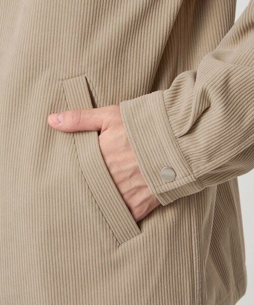 green label relaxing / グリーンレーベル リラクシング その他アウター | コーデュロイ コーチ ジャケット -ストレッチ- | 詳細15