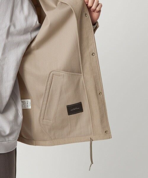 green label relaxing / グリーンレーベル リラクシング その他アウター | コーデュロイ コーチ ジャケット -ストレッチ- | 詳細16