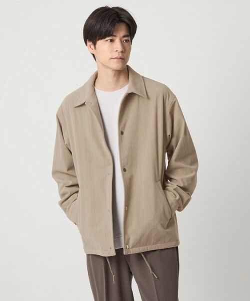 green label relaxing / グリーンレーベル リラクシング その他アウター | コーデュロイ コーチ ジャケット -ストレッチ- | 詳細6
