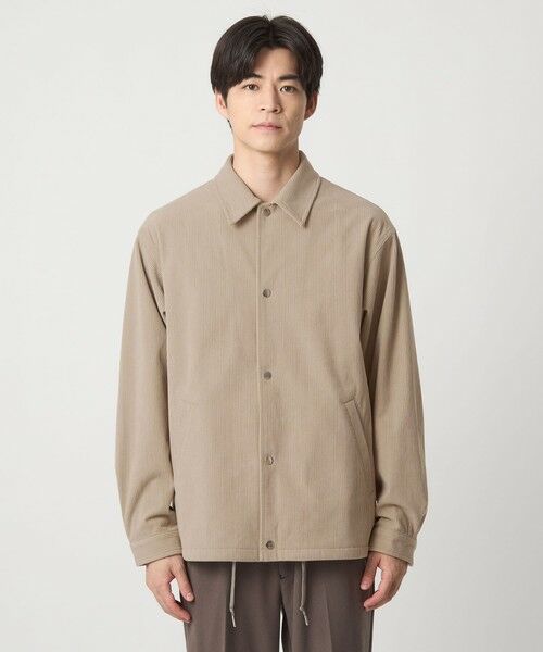 green label relaxing / グリーンレーベル リラクシング その他アウター | コーデュロイ コーチ ジャケット -ストレッチ- | 詳細8