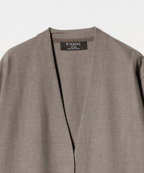 green label relaxing / グリーンレーベル リラクシング カーディガン・ボレロ | KIVANC イージーカーディガン | 詳細14