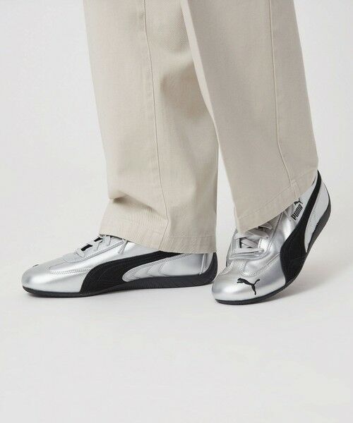 green label relaxing/グリーンレーベル リラクシング <PUMA>スピードキャット メタリック スニーカー SILVER 27cm green label relaxing/グリーンレーベル リラクシング <PUMA>スピードキャット メタリック スニーカー SILVER 27cm