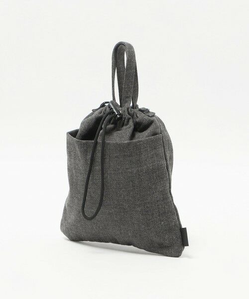green label relaxing / グリーンレーベル リラクシング ショルダーバッグ | 【別注】＜fellowww＞GLR デニム 巾着 ショルダーバッグ | 詳細3
