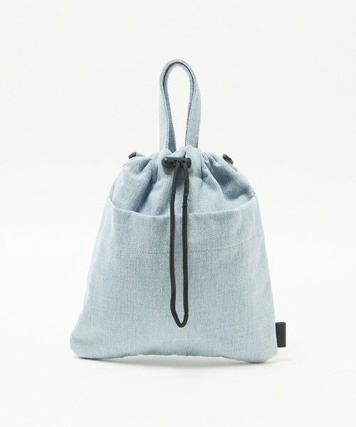 green label relaxing / グリーンレーベル リラクシング ショルダーバッグ | 【別注】＜fellowww＞GLR デニム 巾着 ショルダーバッグ | 詳細7