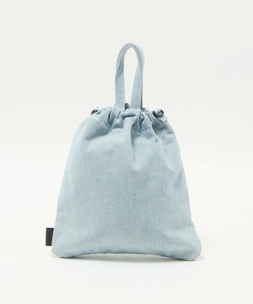 green label relaxing / グリーンレーベル リラクシング ショルダーバッグ | 【別注】＜fellowww＞GLR デニム 巾着 ショルダーバッグ | 詳細10