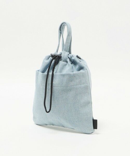 green label relaxing / グリーンレーベル リラクシング ショルダーバッグ | 【別注】＜fellowww＞GLR デニム 巾着 ショルダーバッグ | 詳細11