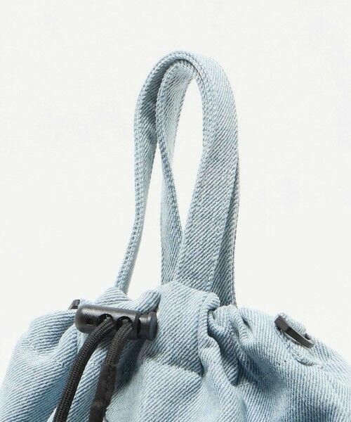 green label relaxing / グリーンレーベル リラクシング ショルダーバッグ | 【別注】＜fellowww＞GLR デニム 巾着 ショルダーバッグ | 詳細12