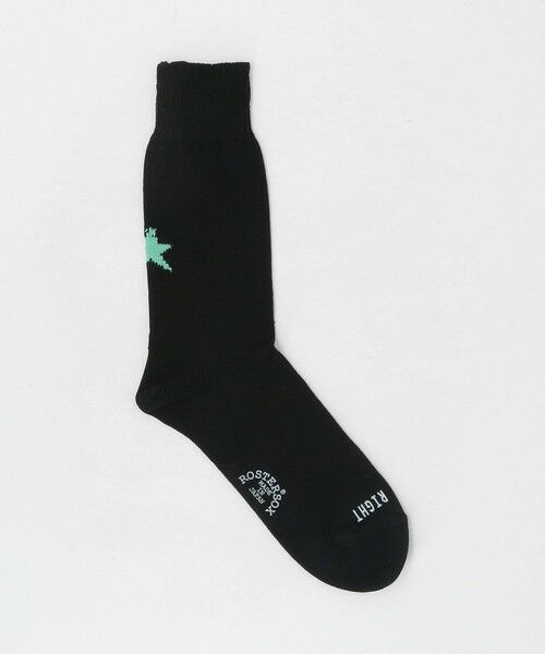 green label relaxing/グリーンレーベル リラクシング 【別注】<ROSTER SOX>GLR 1STAR ソックス BLACK FREE green label relaxing/グリーンレーベル リラクシング 【別注】<ROSTER SOX>GLR 1STAR ソックス BLACK FREE