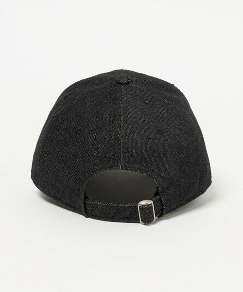green label relaxing / グリーンレーベル リラクシング キャップ | 【別注】＜NEW ERA＞9TWENTY デニム LA  ブラック キャップ | 詳細4