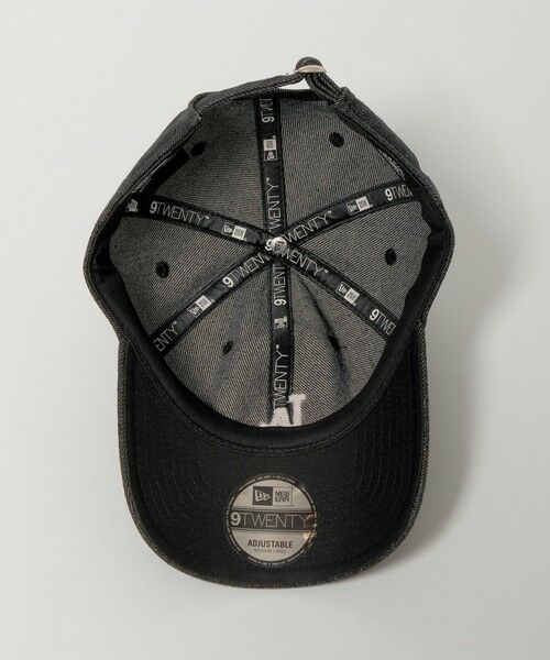 green label relaxing / グリーンレーベル リラクシング キャップ | 【別注】＜NEW ERA＞9TWENTY デニム LA  ブラック キャップ | 詳細6