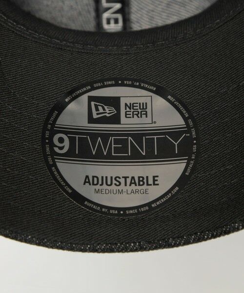 green label relaxing / グリーンレーベル リラクシング キャップ | 【別注】＜NEW ERA＞9TWENTY デニム LA  ブラック キャップ | 詳細7