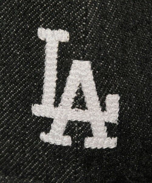 green label relaxing / グリーンレーベル リラクシング キャップ | 【別注】＜NEW ERA＞9TWENTY デニム LA  ブラック キャップ | 詳細8