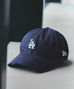 green label relaxing / グリーンレーベル リラクシング キャップ | 【別注】＜NEW ERA＞9TWENTY デニム LA  ネイビー キャップ
