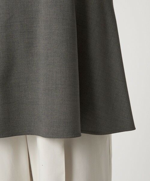 green label relaxing / グリーンレーベル リラクシング シャツ・ブラウス | ソフトジョーゼット 襟付き ペプラム プルオーバー マシンウォッシャブル ストレッチ | 詳細11