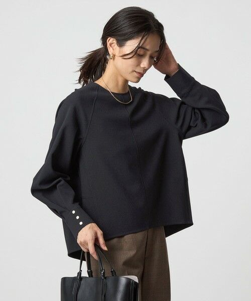 green label relaxing / グリーンレーベル リラクシング シャツ・ブラウス | ソフトジョーゼット プルオーバー -マシンウォッシャブル・ストレッチ- | 詳細25