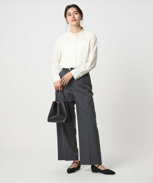 green label relaxing / グリーンレーベル リラクシング シャツ・ブラウス | バイカラー ブラウス | 詳細2