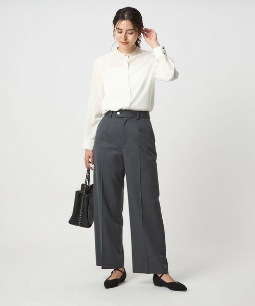 green label relaxing / グリーンレーベル リラクシング シャツ・ブラウス | バイカラー ブラウス | 詳細3