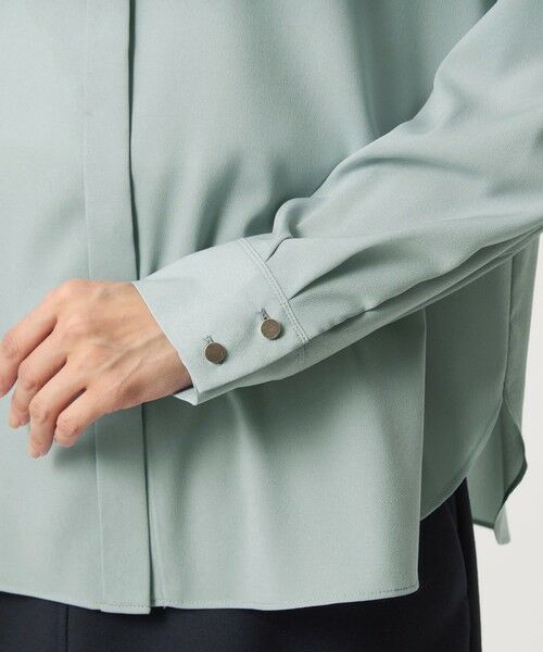 green label relaxing / グリーンレーベル リラクシング シャツ・ブラウス | バイカラー ブラウス | 詳細12