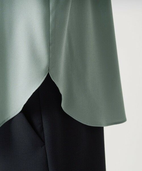 green label relaxing / グリーンレーベル リラクシング シャツ・ブラウス | バイカラー ブラウス | 詳細13