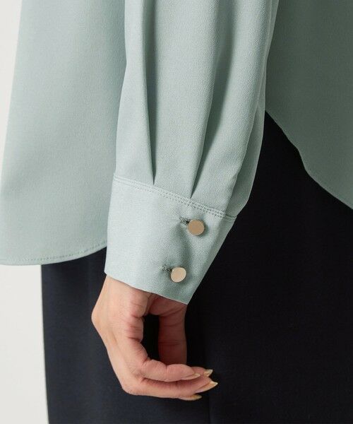 green label relaxing / グリーンレーベル リラクシング シャツ・ブラウス | バイカラー ブラウス | 詳細14