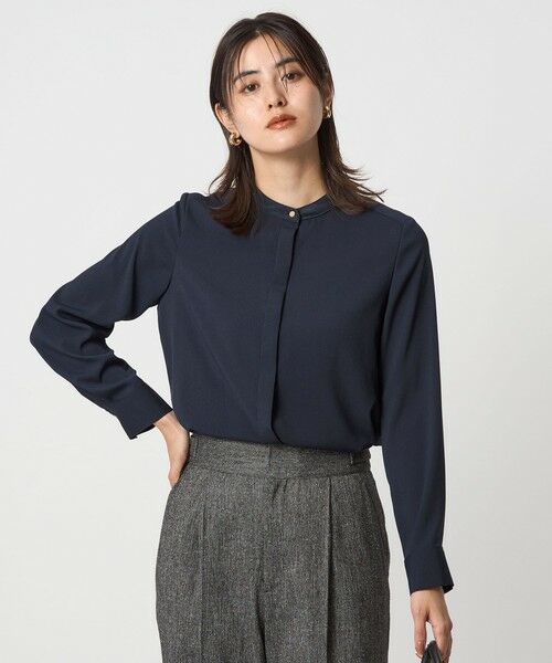 green label relaxing / グリーンレーベル リラクシング シャツ・ブラウス | バイカラー ブラウス | 詳細24