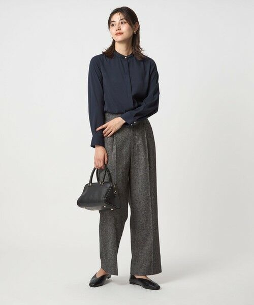 green label relaxing / グリーンレーベル リラクシング シャツ・ブラウス | バイカラー ブラウス | 詳細25