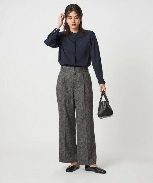 green label relaxing / グリーンレーベル リラクシング シャツ・ブラウス | バイカラー ブラウス | 詳細26