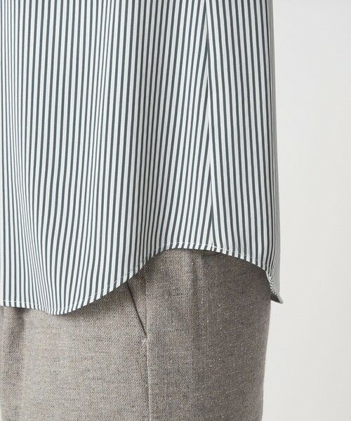 green label relaxing / グリーンレーベル リラクシング シャツ・ブラウス | 肩タック Vネック ブラウス マシンウォッシャブル UVカット | 詳細15