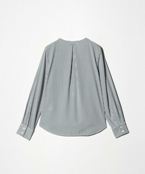 green label relaxing / グリーンレーベル リラクシング シャツ・ブラウス | 肩タック Vネック ブラウス マシンウォッシャブル UVカット | 詳細18