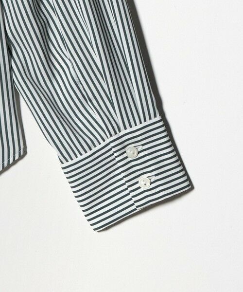 green label relaxing / グリーンレーベル リラクシング シャツ・ブラウス | 肩タック Vネック ブラウス マシンウォッシャブル UVカット | 詳細20