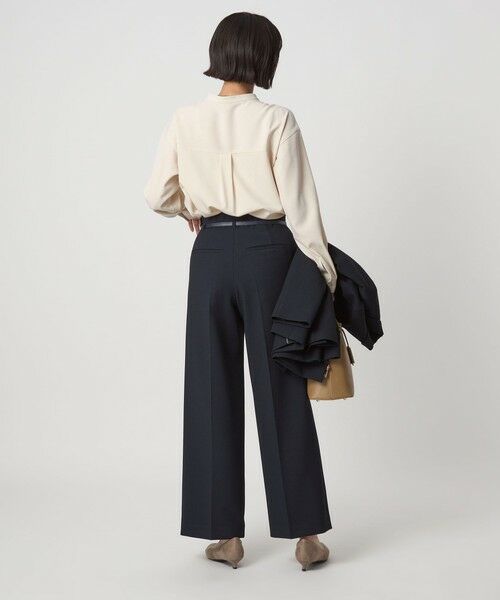 green label relaxing / グリーンレーベル リラクシング シャツ・ブラウス | スキッパー ポケット ロングスリーブ シャツ マシンウォッシャブル | 詳細2