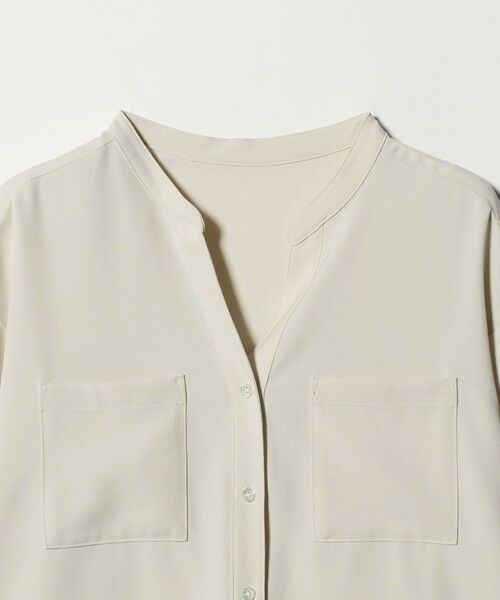 green label relaxing / グリーンレーベル リラクシング シャツ・ブラウス | スキッパー ポケット ロングスリーブ シャツ マシンウォッシャブル | 詳細6