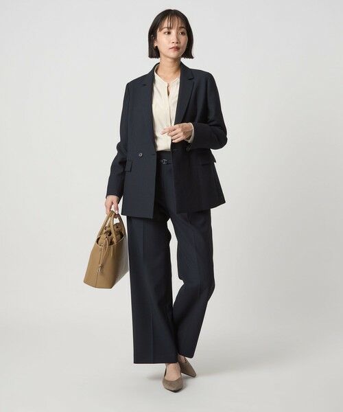 green label relaxing / グリーンレーベル リラクシング シャツ・ブラウス | スキッパー ポケット ロングスリーブ シャツ マシンウォッシャブル | 詳細3