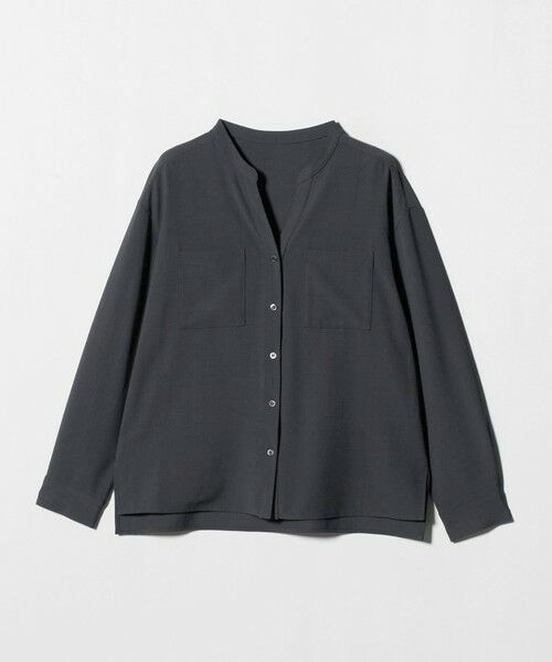 green label relaxing / グリーンレーベル リラクシング シャツ・ブラウス | スキッパー ポケット ロングスリーブ シャツ マシンウォッシャブル | 詳細13