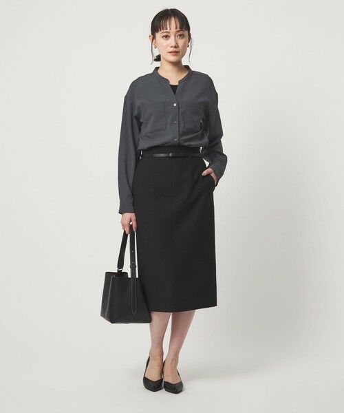 green label relaxing / グリーンレーベル リラクシング シャツ・ブラウス | スキッパー ポケット ロングスリーブ シャツ マシンウォッシャブル | 詳細9