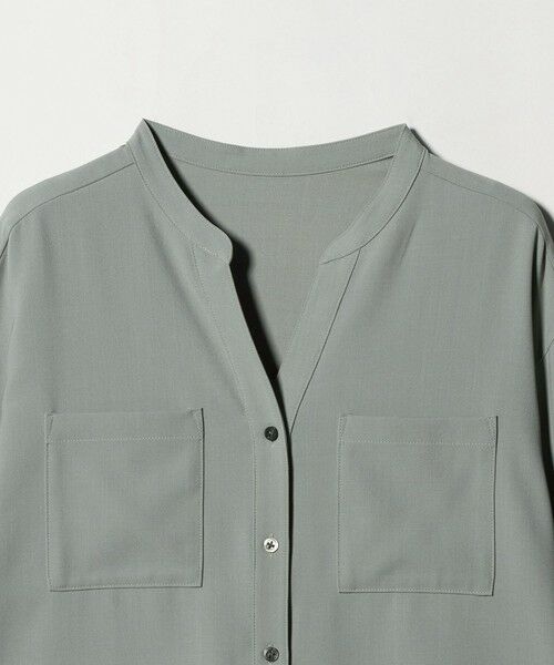 green label relaxing / グリーンレーベル リラクシング シャツ・ブラウス | スキッパー ポケット ロングスリーブ シャツ マシンウォッシャブル | 詳細29